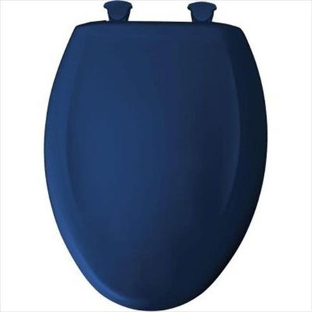 CHURCH SEAT Church Seat 1200SLOWT 364 Slow Close STA-TITE Elongated Closed Front Toilet Seat in Colonial Blue 1200SLOWT364